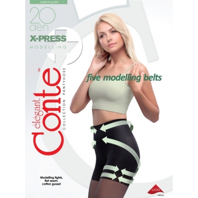 Corrigerende panty 20 denier Conte X-press 20